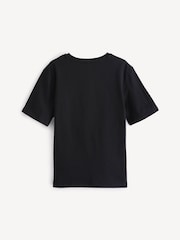 Stella McCartney Kids Circle Logo Black T-Shirt - Image 2 of 4