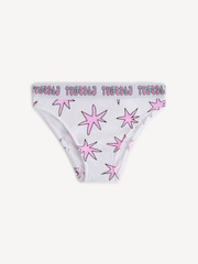 Stella McCartney Kids Pink Printed Briefs 7 Pack - Image 6 of 13