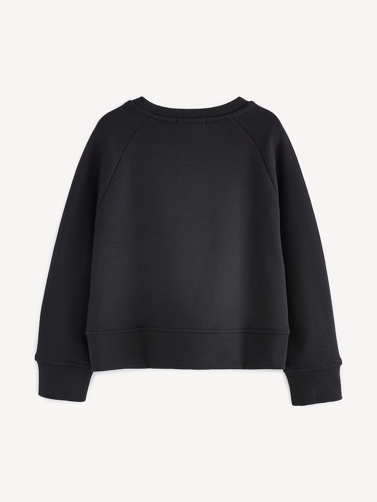 Stella McCartney Kids Logo Black Sweatshirt - Image 2 of 7