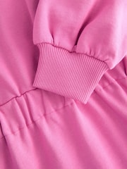 Balmain Kids Logo Jersey Jumper Dress - Image 4 of 5