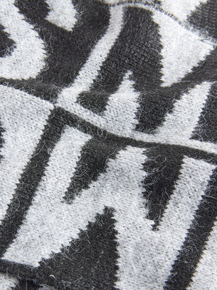 Stella McCartney Kids Logo Black Scarf - Image 3 of 3