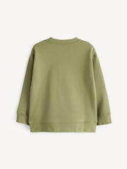 Stella McCartney Kids Green Circle Logo Sweatshirt - Image 2 of 5