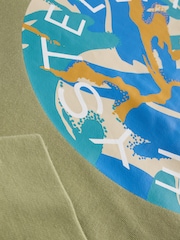 Stella McCartney Kids Green Circle Logo Sweatshirt - Image 5 of 5