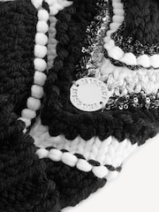 Missoni Zig Zag Pattern Bobble Black Hat - Image 2 of 4