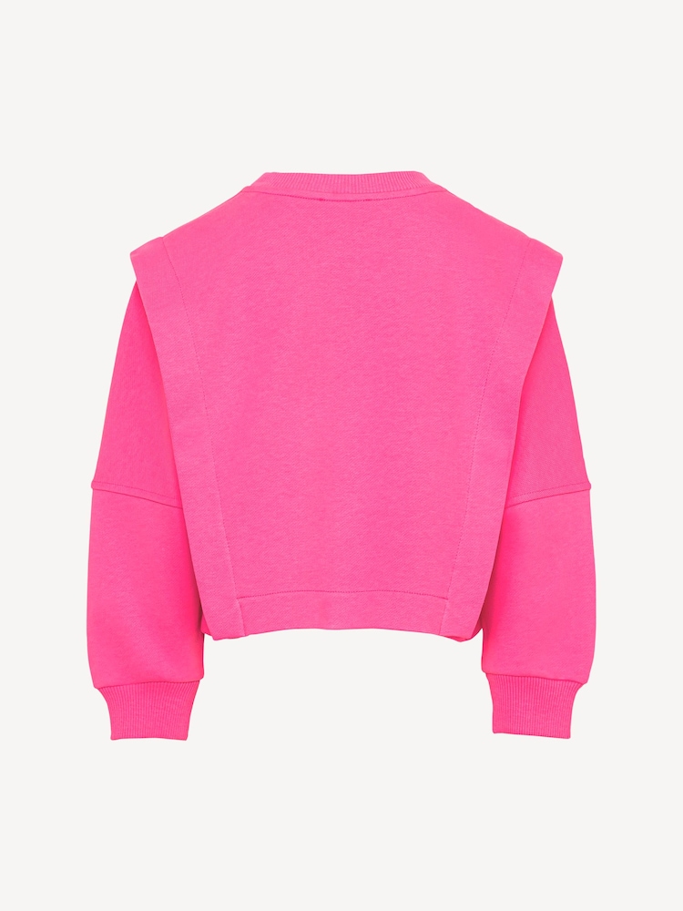 Missoni Pink Logo Cap Sleeve Sweatshirt - Image 2 of 3