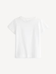 Missoni Logo Short Sleeve White T-Shirt - Image 2 of 3