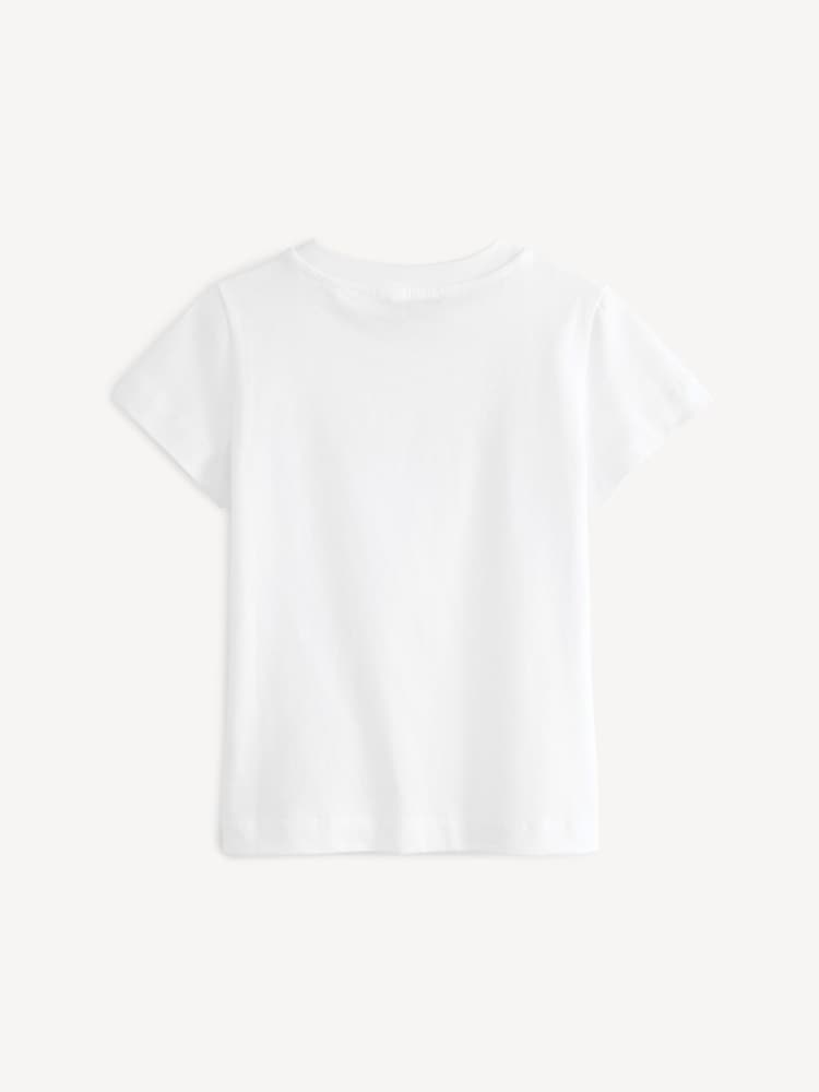 Missoni Logo Short Sleeve White T-Shirt - Image 2 of 3