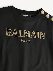 Balmain Kids Logo Short Sleeve T-Shirt - Image 3 of 7