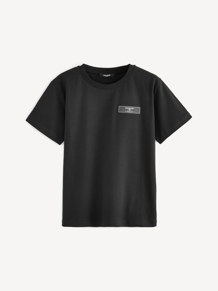 Balmain Kids Logo Short Sleeve T-Shirt - Image 1 of 6