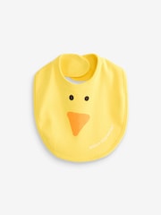 Stella McCartney Kids Baby Cream Chick Sleepsuit & Bib Set - Image 4 of 9