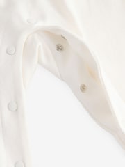 Stella McCartney Kids Baby Cream Chick Sleepsuit & Bib Set - Image 6 of 9