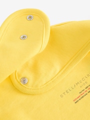 Stella McCartney Kids Baby Cream Chick Sleepsuit & Bib Set - Image 9 of 9