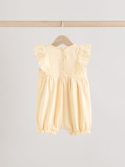 Neutral Baby Bloomer Rompers 3 Pack - Image 4 of 11