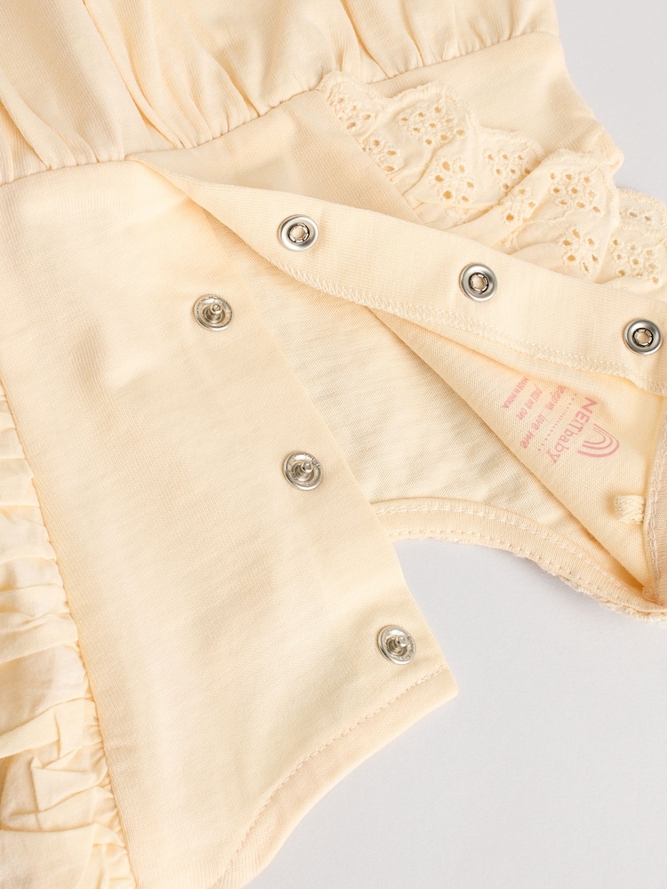 Neutral Baby Bloomer Rompers 3 Pack - Image 9 of 11