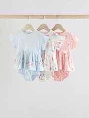 Pink - Baby-Strampelhöschen aus 100 % Baumwolle im 3er-Pack - Bild 1 von 11