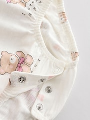 White I Love My Mummy Baby Bloomer Romper - Image 5 of 6