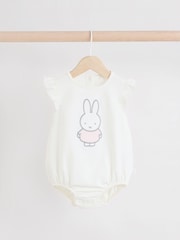 Multi Pastel Miffy Baby Rompers 2 Pack - Image 3 of 9