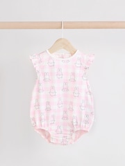 Multi Pastel Miffy Baby Rompers 2 Pack - Image 4 of 9