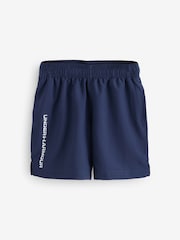 Under Armour Blue Woven Wordmark Shorts - Image 4 of 4