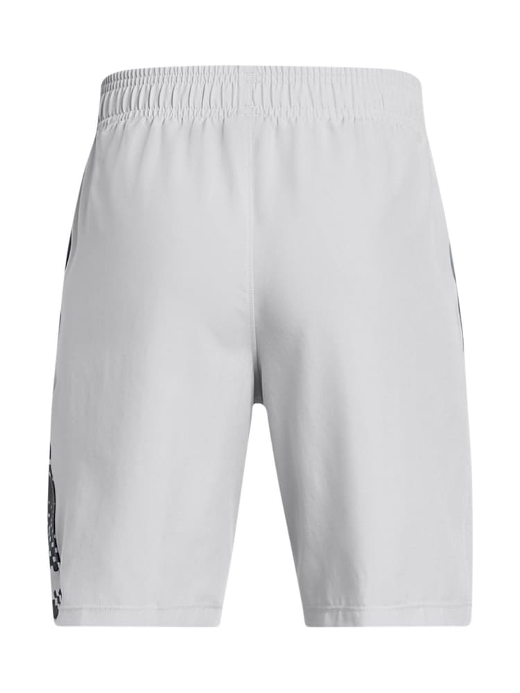 Under Armour Grey Tech Woven Graphic Shorts - Image 2 of 2