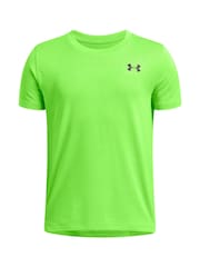 Under Armour Green Tech Vent Jacquard Short Sleeve 100% Cotton T-Shirt - Image 1 of 2