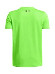Under Armour Green Tech Vent Jacquard Short Sleeve 100% Cotton T-Shirt - Image 2 of 2