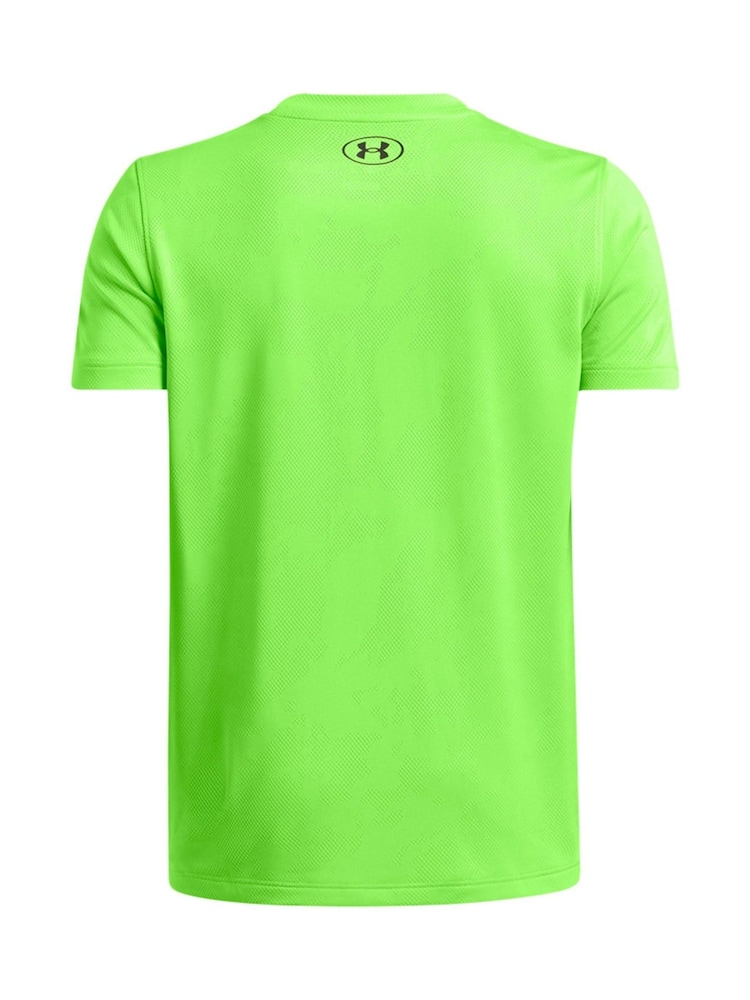 Under Armour Green Tech Vent Jacquard Short Sleeve 100% Cotton T-Shirt - Image 2 of 2