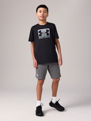 Negro - Under Armour Boxed Sports Short Sleeve 100% Cotton T-Shirt - Imagen 2 de 9