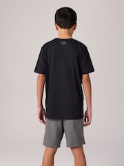 Negro - Under Armour Boxed Sports Short Sleeve 100% Cotton T-Shirt - Imagen 3 de 9