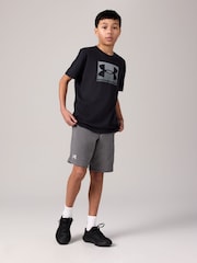 Negro - Under Armour Boxed Sports Short Sleeve 100% Cotton T-Shirt - Imagen 4 de 9