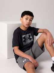 Negro - Under Armour Boxed Sports Short Sleeve 100% Cotton T-Shirt - Imagen 5 de 9