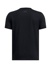 Negro - Under Armour Boxed Sports Short Sleeve 100% Cotton T-Shirt - Imagen 9 de 9