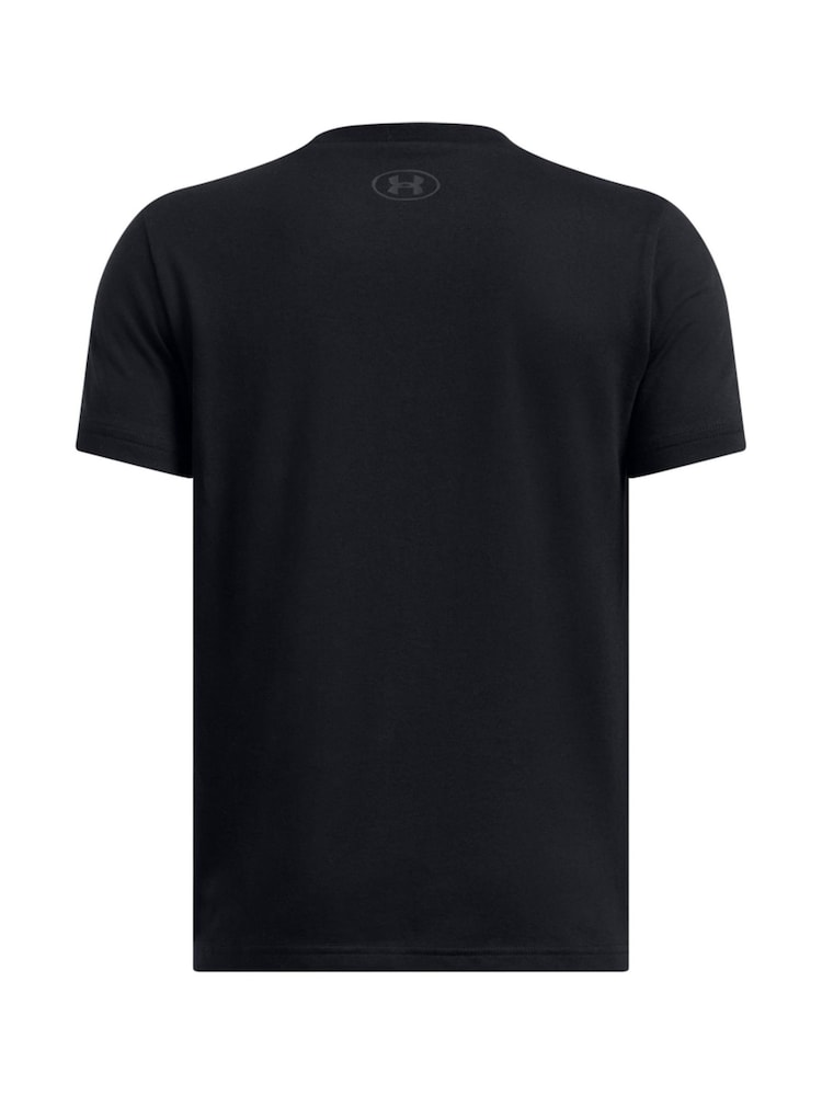 أسود - Under Armour Boxed Sports Short Sleeve 100% Cotton T-Shirt - صورة 9 من 9 أسود - Under Armour Boxed Sports Short Sleeve 100% Cotton T-Shirt - صورة 9 من 9