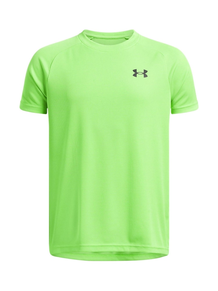 Under Armour Green Tech Textured Short Sleeve 100% Cotton T-Shirt - Image 1 of 2