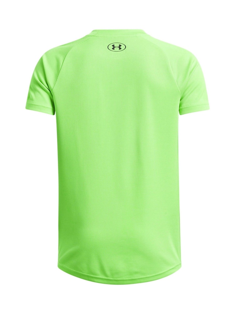 Under Armour Green Tech Textured Short Sleeve 100% Cotton T-Shirt - Image 2 of 2