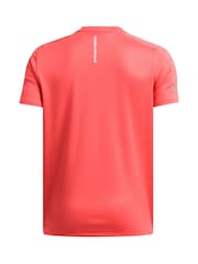 Under Armour Orange Tech Utility Short Sleeve 100% Cotton T-Shirt - Image 2 of 2