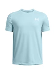 Under Armour Blue Tech Utility Short Sleeve 100% Cotton T-Shirt - Image 1 of 2