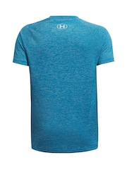 Under Armour Blue 100% Cotton Tech 20 Short Sleeve T-Shirt - Image 2 of 2