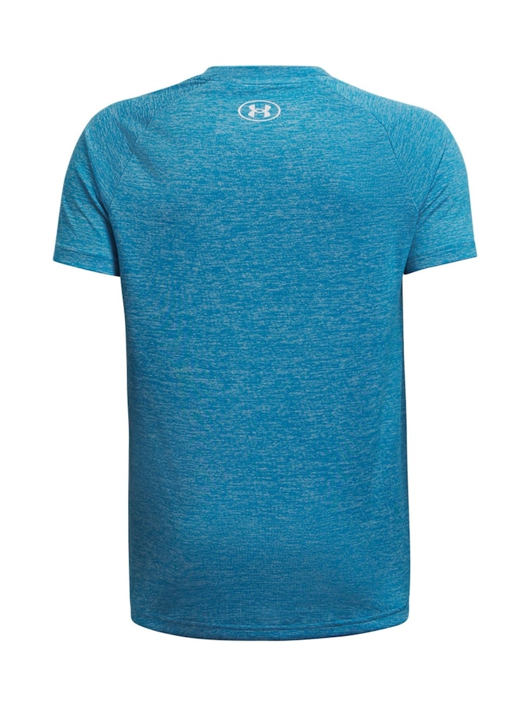 Under Armour Blue 100% Cotton Tech 20 Short Sleeve T-Shirt - Image 2 of 2