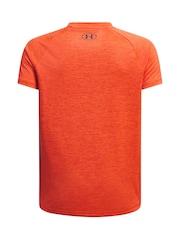 Under Armour Orange Tech 20 Short Sleeve 100% Cotton T-Shirt - Image 2 of 2