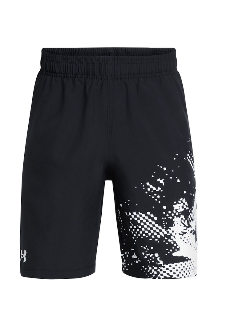 Under Armour Black Tech Woven Graphic Shorts - Image 1 of 2