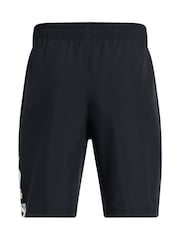 Under Armour Black Tech Woven Graphic Shorts - Image 2 of 2