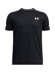Under Armour Black Tech Utility Short Sleeve 100% Cotton T-Shirt - Image 7 of 8