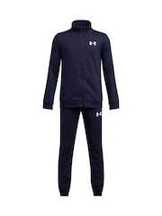 Синий - Трикотажный спортивный костюм для мальчиков Under Armour - Image 1 of 2