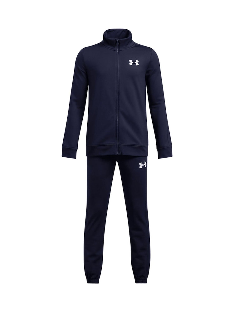 Under Armour Navy/Blue Knit Tracksuit - Image 1 of 2 Under Armour Navy/Blue Knit Tracksuit - Image 1 of 2