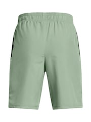 Under Armour Green Woven Wordmark Shorts - Image 2 of 2