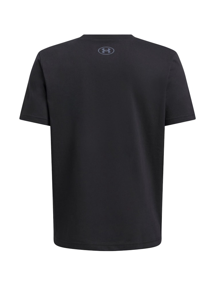 Under Armour Black 100% Cotton Wordmark Logo Short Sleeve T-Shirt - Image 2 of 2