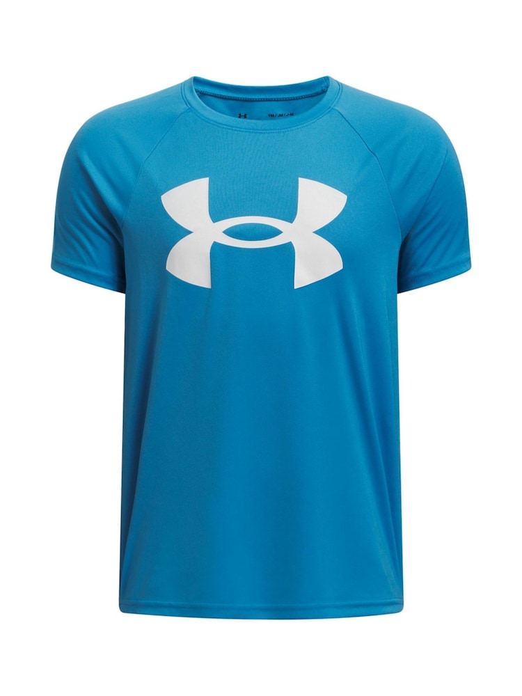 Azul - Under Armour Tech Big Logo camiseta de manga corta - Imagen 1 de 2