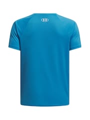 Azul - Under Armour Tech Big Logo camiseta de manga corta - Imagen 2 de 2