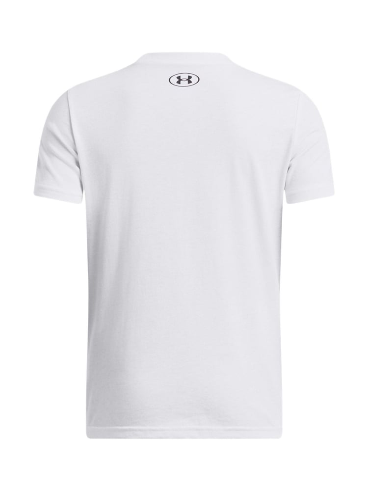 Under Armour White Sportstyle Short Sleeve T-Shirt - Image 6 of 6